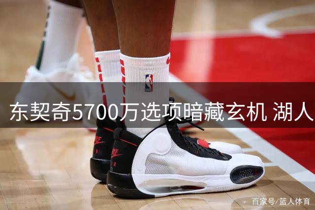 东契奇5700万选项暗藏玄机 湖人夺冠窗口期仅剩两年？